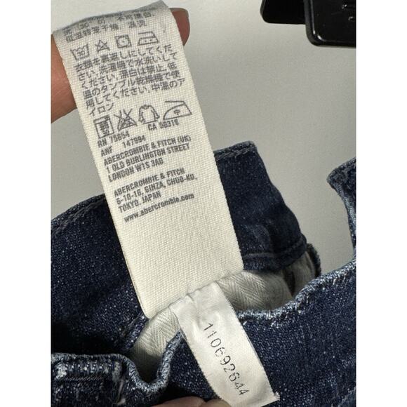 Abercrombie & Fitch Y2K Denim Mini Skirt - Size 0 (w25) - PRELOVED - Picture 10 of 10